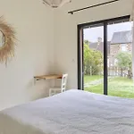 Ferienhaus-komfort-eigenes Badezimmer-gartenblick- Ferienhaus