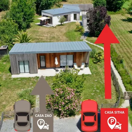 Casa Zao Jolie Maison En Bois Brut De 50m2 A Proximite Des Plages Vakantiehuis