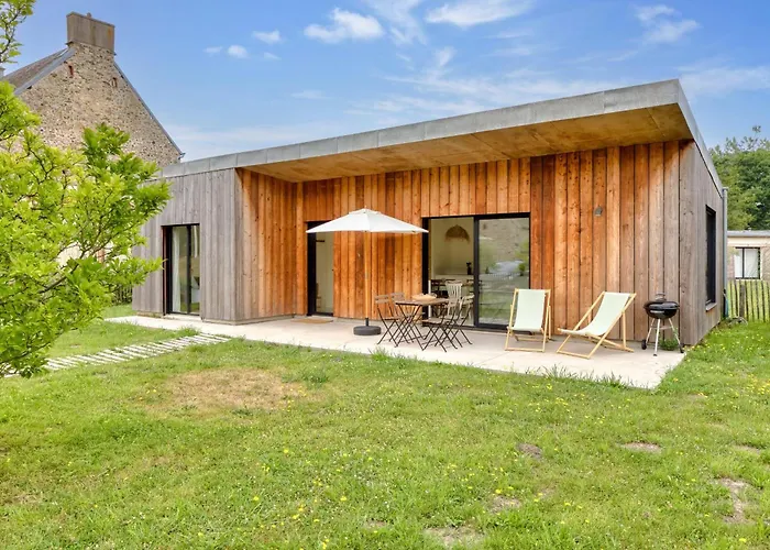 Casa Zao Jolie Maison En Bois Brut De 50m2 A Proximite Des Plages * Gouville-sur-Mer