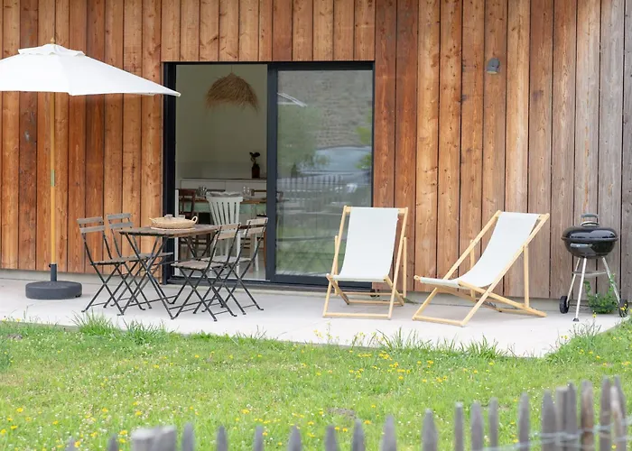 Casa Zao Jolie Maison En Bois Brut De 50m2 A Proximite Des Plages * Gouville-sur-Mer