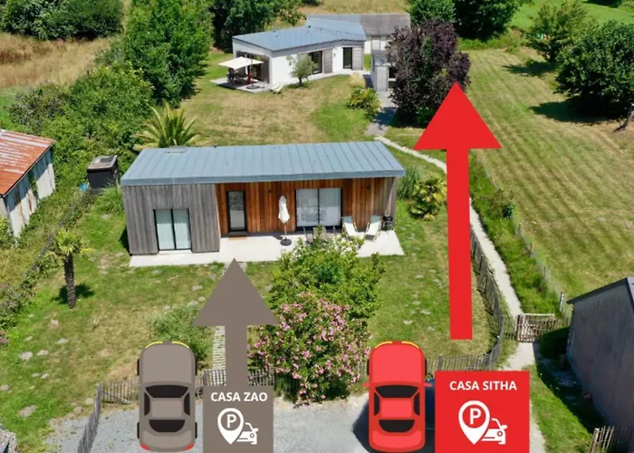 Casa Zao Jolie Maison En Bois Brut De 50m2 A Proximite Des Plages 度假居